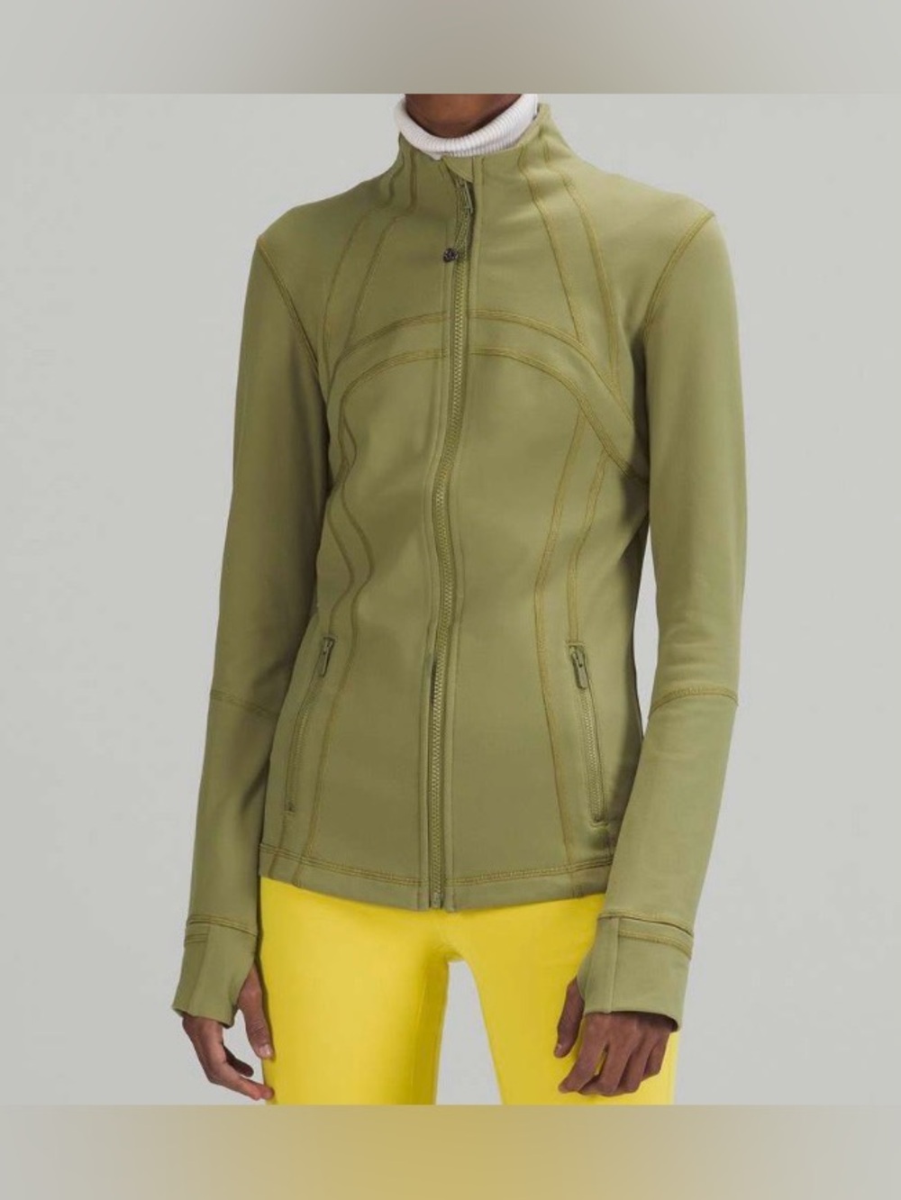 NWOT New Lululemon Define Jacket *Luon Bronze Green